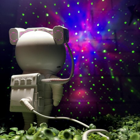 PROYECTOR ASTRONAUTA CON BOCINA DP10143