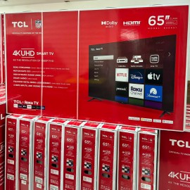 SMART TV TCL 65PULG CLASS 4 SERIES 4K UHD HDR ROKU TV 65S401