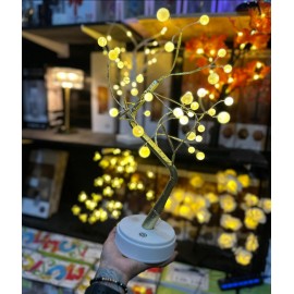 LUZ DECORATIVA ARBOL DE FUEGO 50CM C/108 LEDS USB Y PILA(NO INCLUYE) SDD195