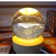 LAMPARA DE NOCHE 3D BOLA D/CRISTAL DELFIN LED832