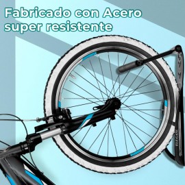 SOPORTE METALICO DE PARED PARA BICICLETA