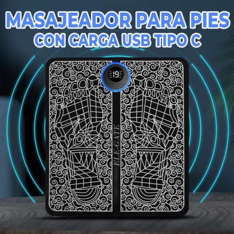 Masajeador de Pies con Carga tipo C
