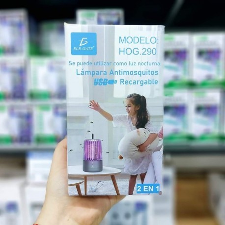 LAMPARA ANTIMOSQUITOS ELECTRICA CON LUZ UV