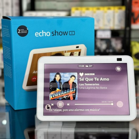 ECHO SHOW AMAZON 8 2DA GENERACION BLANCO