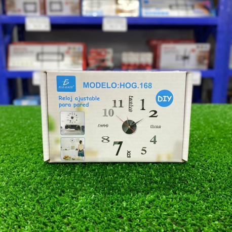 RELOJ DE PARED GRANDE EN 3D SIN MARCO RELOJ DE PARED SILENCIOSO