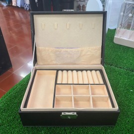 ALHAJERO JOYERO ESTUCHE ORGANIZADOR 1 NIVEL ROSA R1005