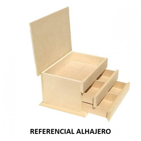 ALHAJERO JOYERO ESTUCHE ORGANIZADOR R1017