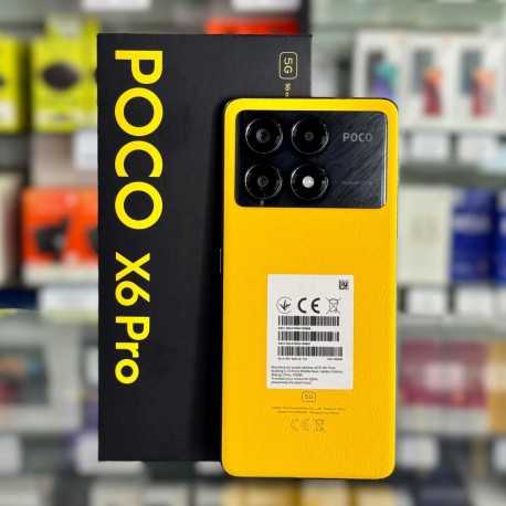 POCO X6 PRO 5G 8GB RAM 256GB ROM YELLOW