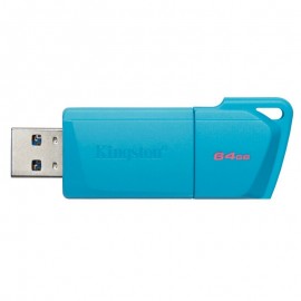 MEMORIA FLASH KINGSTON 64GB USB 3.2 GEN 1 DTXM TURQUESA (KC-U2L64-7LB