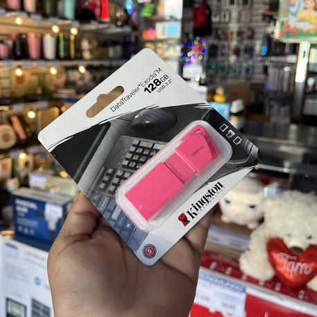 MEMORIA FLASH KINGSTON USB 128GB 3.2 GEN 1 DTXM ROSA (KC-U2L128-7LN)