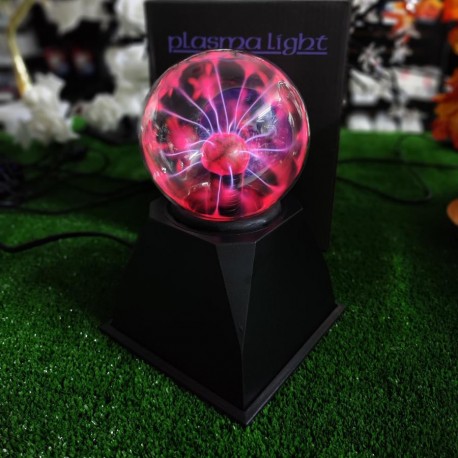LAMPARA 4INCH LUZ BOLA PLASMA INDUCCION TACTIL ZE-468
