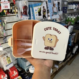 TUPPER LONCHERA INFANTIL DISEÑO PAN TOSTADO