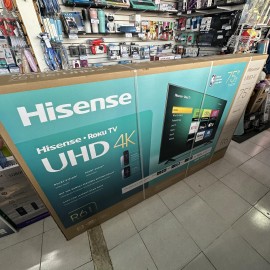 SMART TV HISENSE 75PULG CLAS 4K UHD LCD ROKU TV 75R6E4